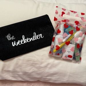 “The Weekender” Collection and Toiletry Case